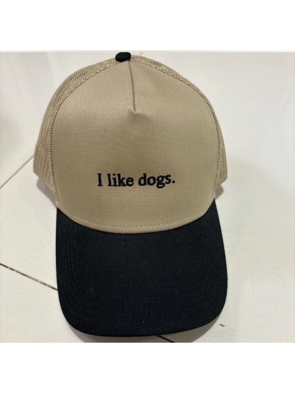 I like dogs Snapback Trucker Hat